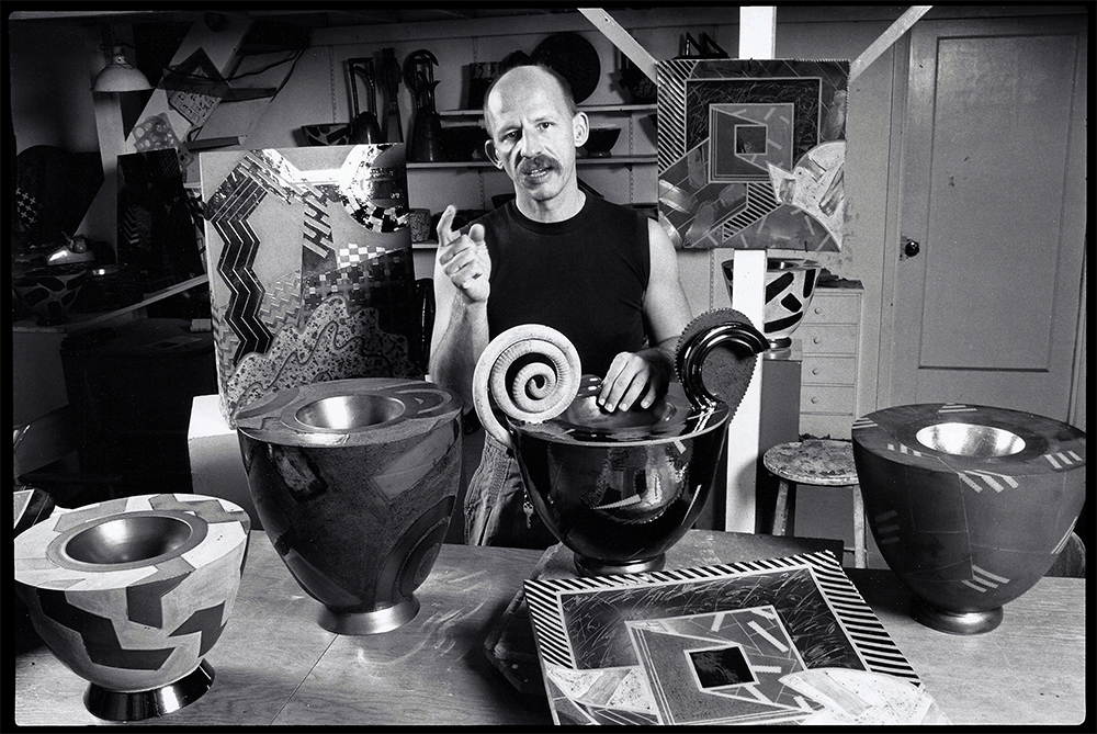 James in his old studio